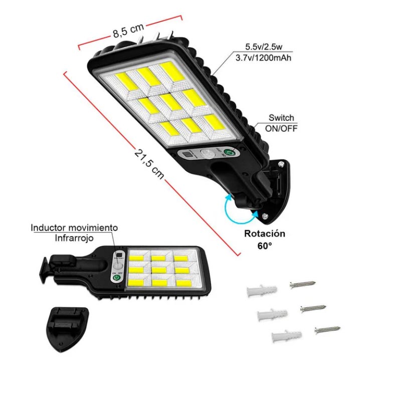 Miniatura 6 de Lámpara Exterior Emergencia
